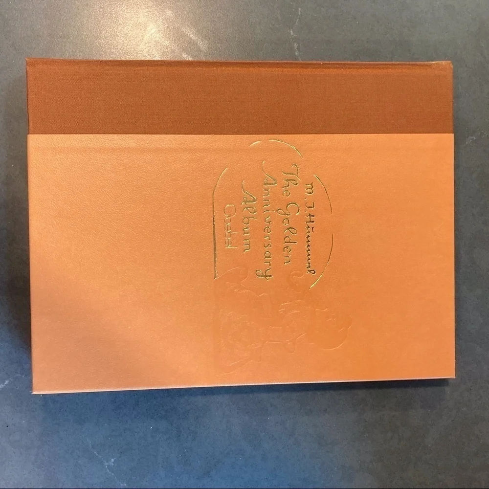 VINTAGE HUMMEL GOLDEN ANNIVERSARY HARDBACK BOOK